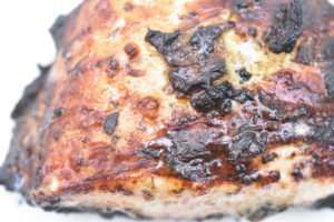 Kamsteg på grill - grillet marineret kamsteg