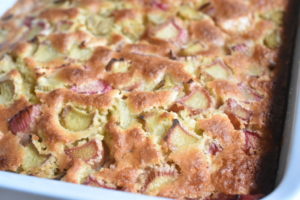 Rabarberkage med kokos - den bedste opskrift