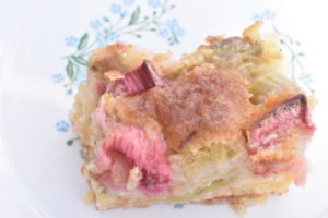 Rabarberkage med kokos - den bedste opskrift