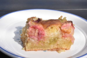 Rabarberkage med kokos - den bedste opskrift