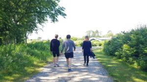 Sommerfest og kærlighed - fest for Amanda