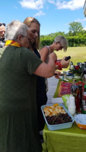 Sommerfest og kærlighed - fest for Amanda