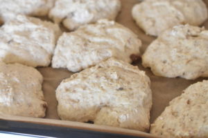 Bananboller - grove med chokolade - nem opskrift