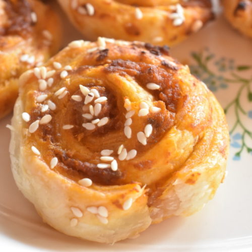 Butterdejssnegle med pesto - lækre pestosnegle