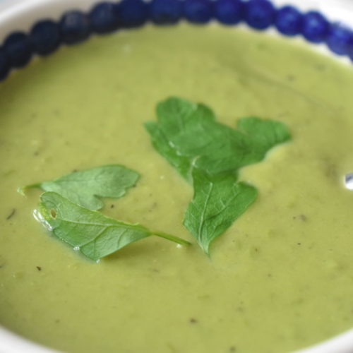 Ærtesuppe - med fløde. Nem og lækker opskrift