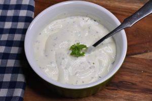 Creme fraiche dressing - nem lækker opskrift
