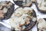 DSC_1673 • nogetiovnen.dk Grillede portobellosvampe med ost, hvidløg og timian