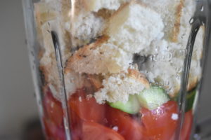 Gazpacho - kold tomatsuppe - nem opskrift