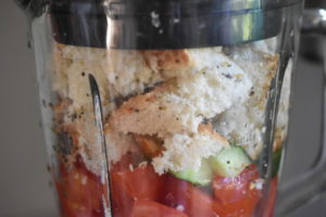 Gazpacho - kold tomatsuppe - nem opskrift