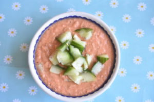 Gazpacho - kold tomatsuppe - nem opskrift