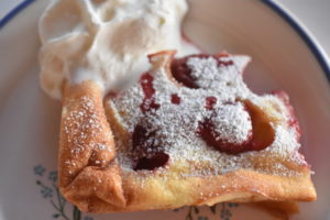 Clafoutis med jordbær på ½ time - nem opskrift