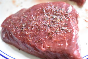 Minutsteaks - steaks med smør stegt på pande