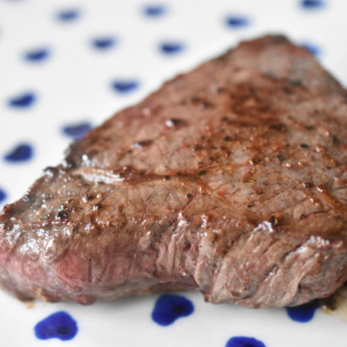 Minutsteaks - steaks med smør stegt på pande