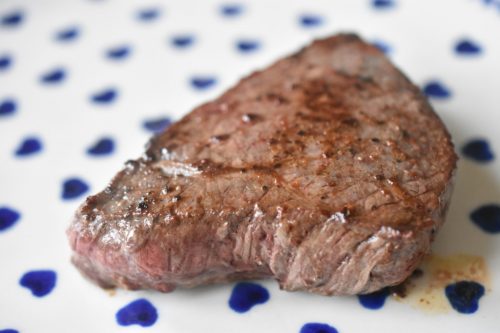 Minutsteaks - steaks med smør stegt på pande