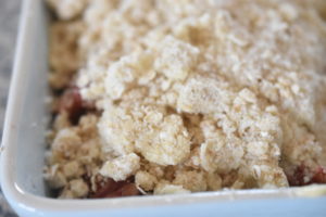 Figner - opskrift på sød og lækker figencrumble