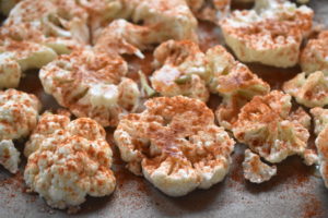 Bagt blomkål med paprika - nem og lækker opskrift