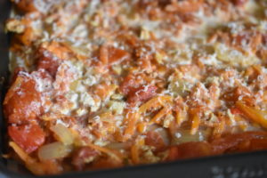 Kyllingelasagne - opskrift på lasagne med kylling