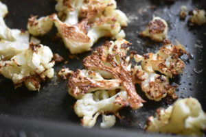 Bagt blomkål med parmesan - blomkål i ovn