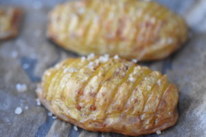 Hasselback kartofler opskrift - lækre & sprøde