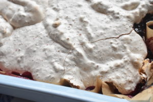 DSC_2402 • nogetiovnen.dk Brombærkage med kokosmarengs - nem kage med brombær