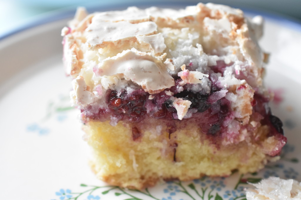 DSC_2418 • nogetiovnen.dk Brombærkage med kokosmarengs - nem kage med brombær