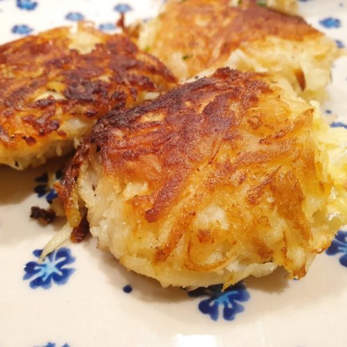 Pastinak røsti - vegetar frikadeller opskrift