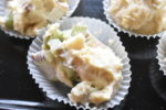 Muffins med rabarber - nem og fedtfattig opskrift