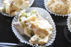 Muffins med rabarber - nem og fedtfattig opskrift
