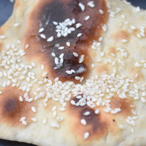 Pandebrød med hvidløg – naanbrød uden gær