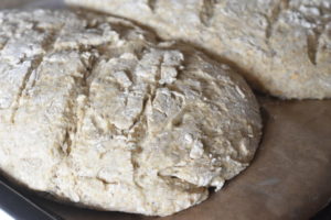 Franskbrød med rugmel og havregryn - opskrift