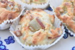 Muffins med rabarber - nem og fedtfattig opskrift