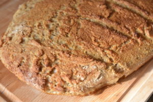 Franskbrød med rugmel og havregryn - opskrift