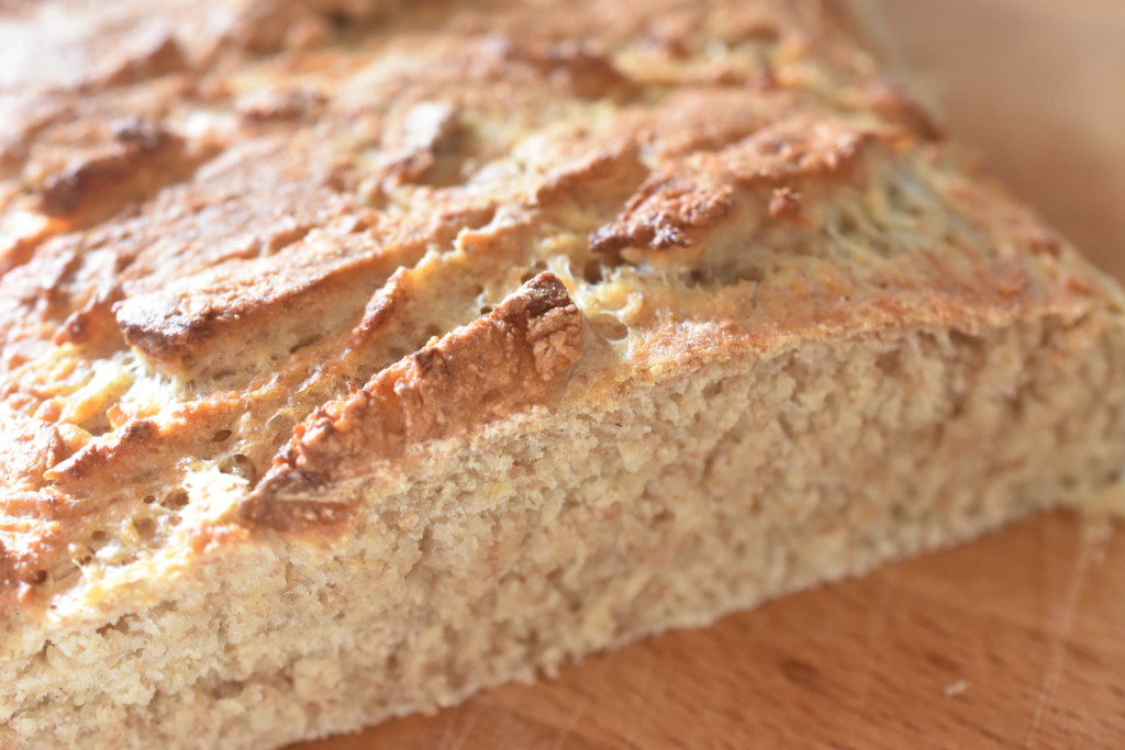 Franskbrød - opskrift med rugmel og havregryn