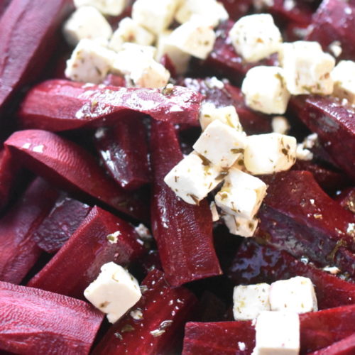Bagte rødbeder med feta - nem opskrift
