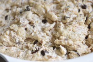 Chokoladeboller med banan og mandler opskrift