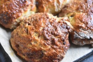 Chokoladeboller med banan grove og lækre