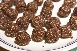 Havregrynskugler opskrift med Bailey fedtfattig