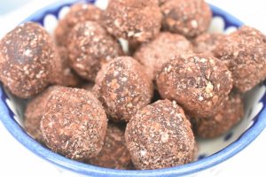 Havregrynskugler opskrift med Bailey fedtfattig