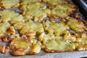 DSC_0539 • nogetiovnen.dk Knuste kartofler i ovn - nem lækker opskrift