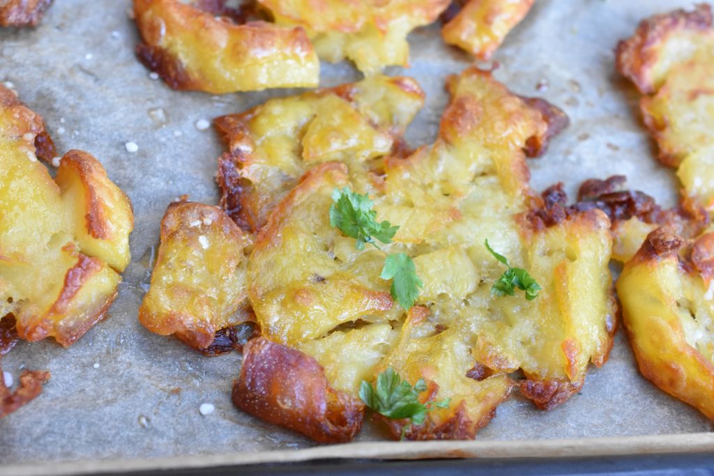 DSC_0555 • nogetiovnen.dk Knuste kartofler i ovn - nem lækker opskrift