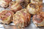 Hakkebøf med bacon – bøffer i baconsvøb