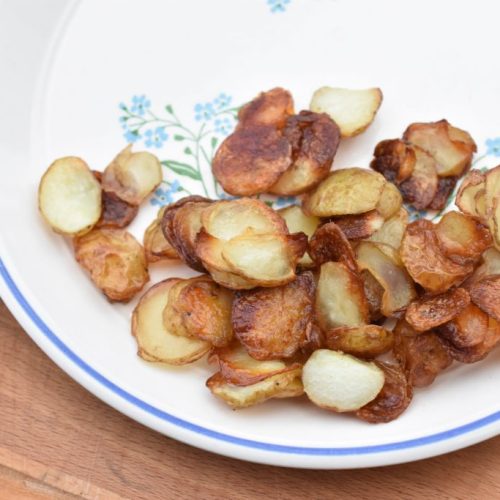 Hjemmelavede chips i ovn – sprøde kartoffelchips