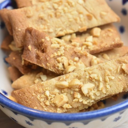 Karamelkager med peanuts småkage opskrift