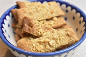 Karamelsnitter med peanuts - nem opskrift