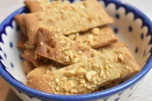 Karamelsnitter med peanuts - nem opskrift