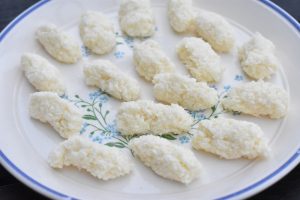 Bounty bar - opskrift med kondenseret mælk