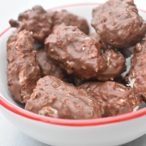 Bounty bar - opskrift med kondenseret mælk