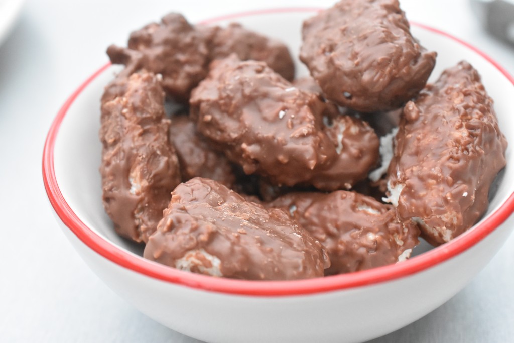 Bounty bar - opskrift med kondenseret mælk