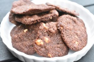 DSC_0828 • nogetiovnen.dk Chokolade cookies med brun farin og peanuts