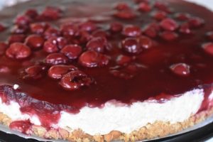 Risalamande kage - dessertkage med digestive